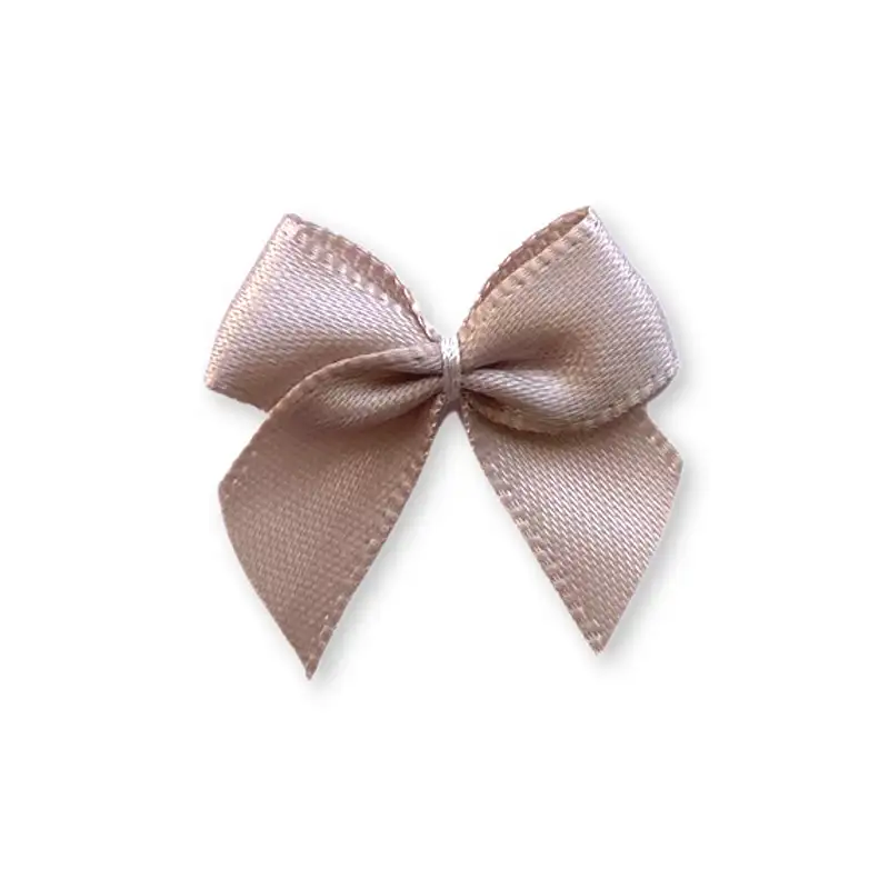 Schleife klein Taupe