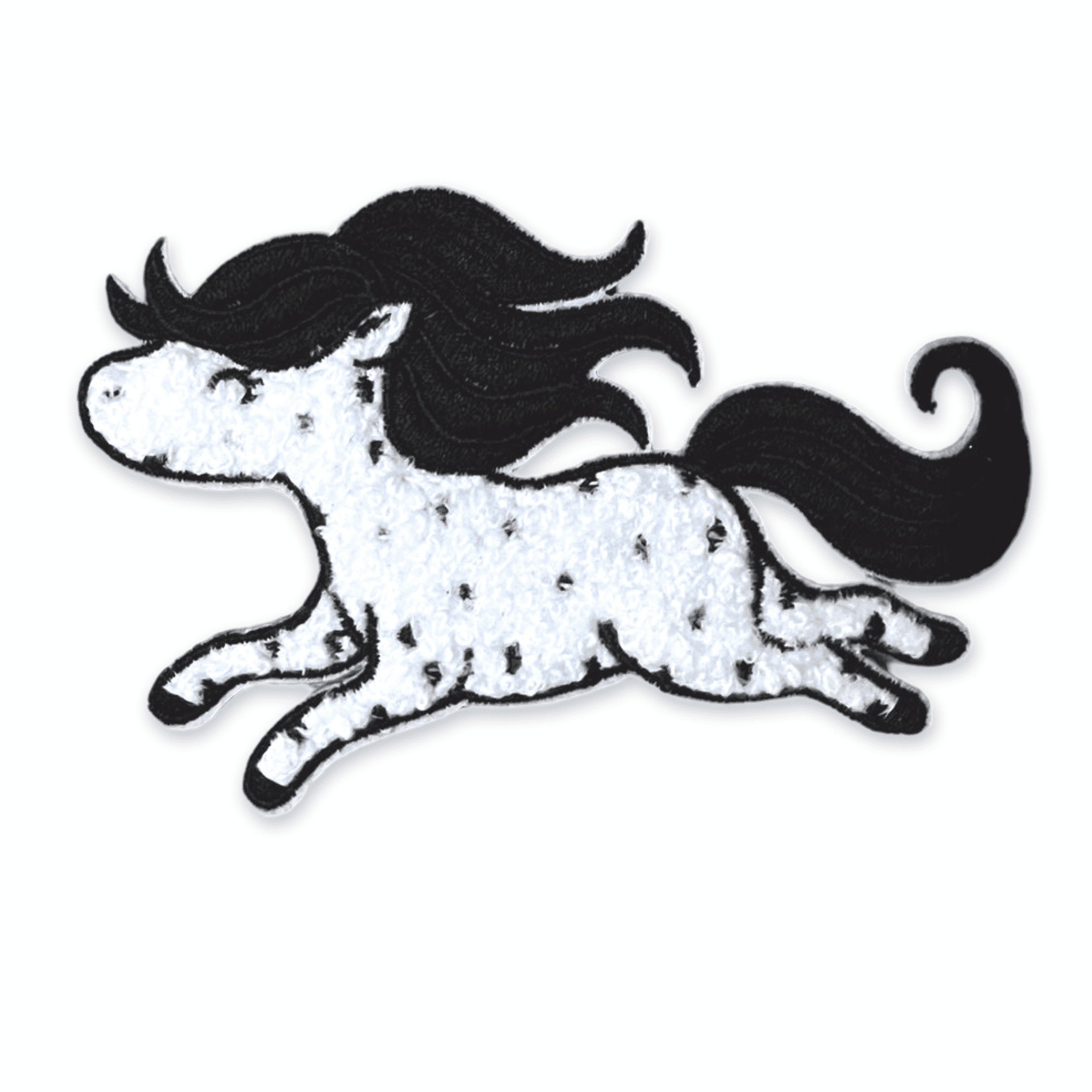 1Stk. Loop-Patch „Pony"