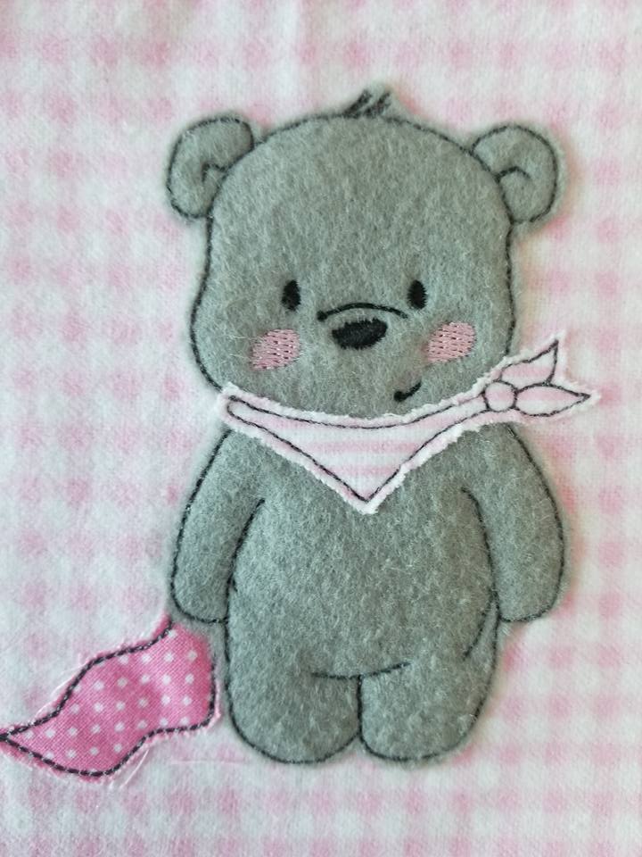 Stickdatei Finn der Bär – Bild 2