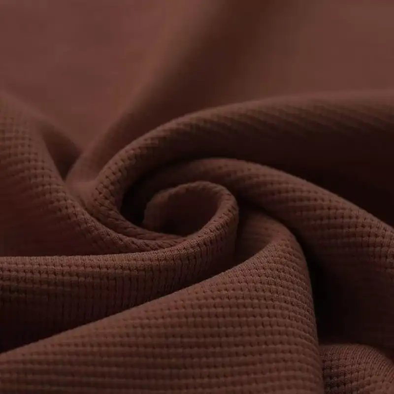 Waffelstrick-Jersey-Stoff ideal zum Nähen für Baby- und Kinderkleidung.