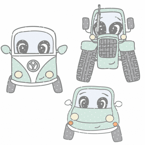 Applivorlage "Tatütata Autos"