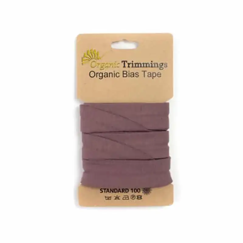 3m Bio- Jersey Schrägband/Einfassband Mauve