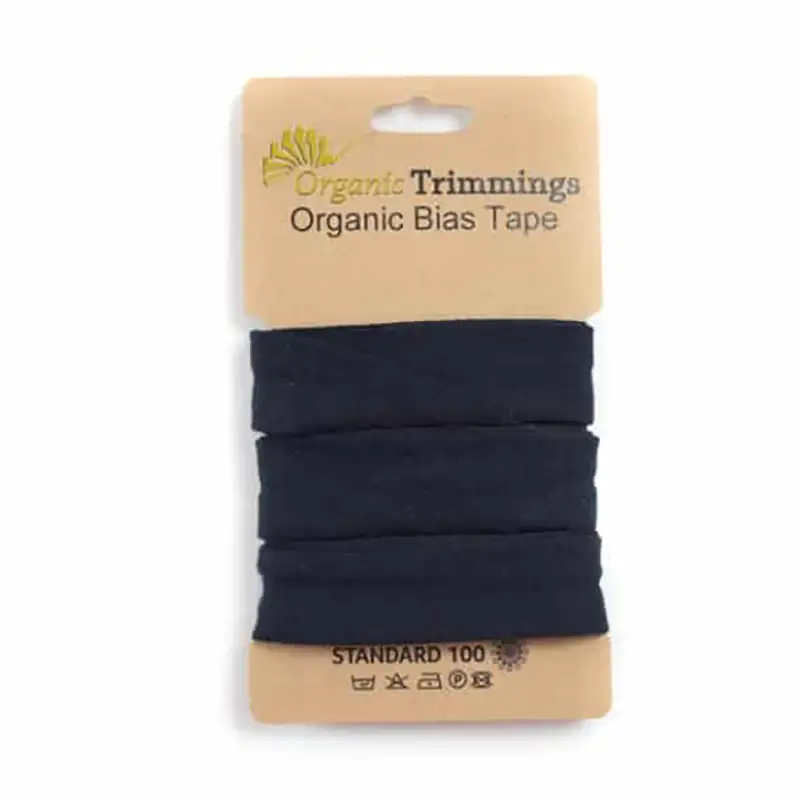 3m Bio- Jersey Schrägband/Einfassband Navy Blau
