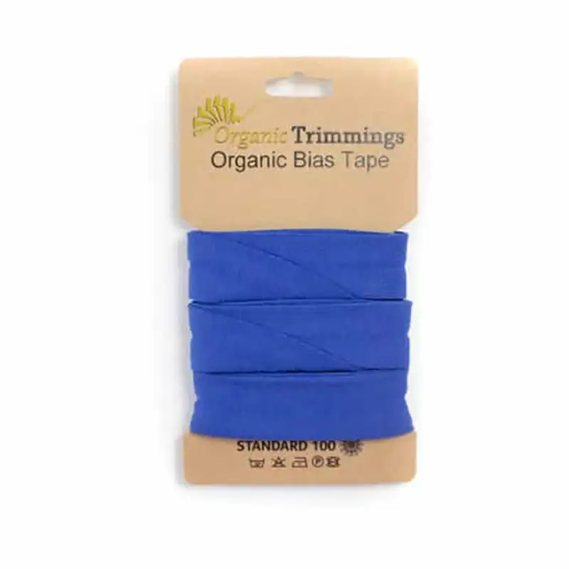 3m Bio- Jersey Schrägband/Einfassband Royal Blau